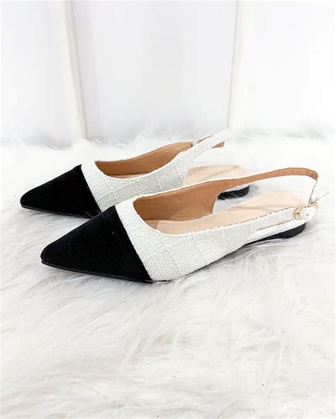 chanel two tone flats dupe|chanel flats dupe outfit.